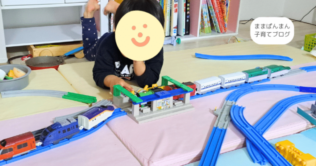 プラレール　２歳